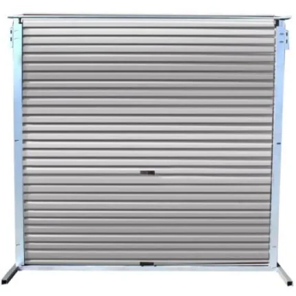 GARAGE DOOR 2.450 X 2.1M WOODGRAIN STONE GREY