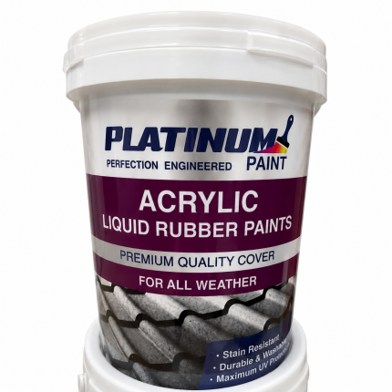 PLATINUM PAINTS 20L LIQUID RUBBER CHARCOAL