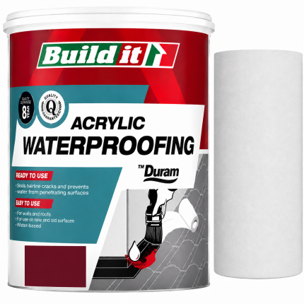 DURAM BUILD IT 5LT ACR.W/PROOFING (BURGANDY)