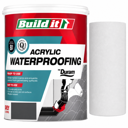 DURAM BUILD IT 5LT ACR.W/PROOFING (C/COAL)