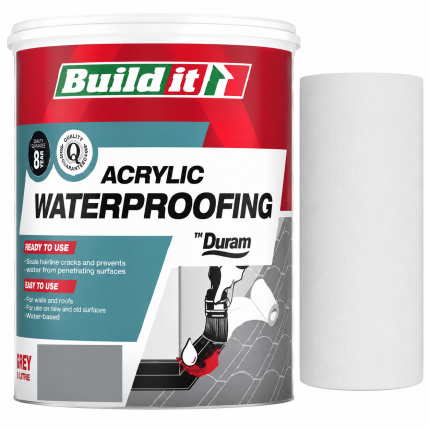 DURAM BUILD IT 5LT ACR.W/PROOFING (GREY)